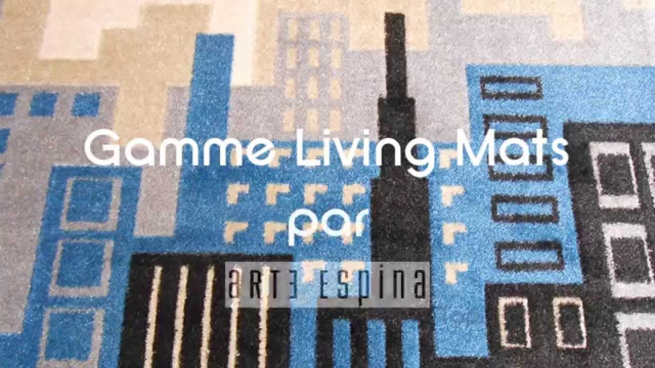 Présentation de la gamme de tapis Living Mats par Arte Espina vendu sur Tapis-chic.com