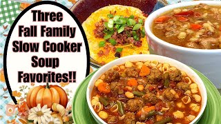 WARM UP YOUR TASTE BUDS: 3 DELICIOUS SLOW COOKER SOUP RECIPES! CROCKTOBER! by Noreen's Kitchen 4,749 views 6 months ago 17 minutes