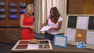 KCL - Home organization boards can keep the family schedule in one place
