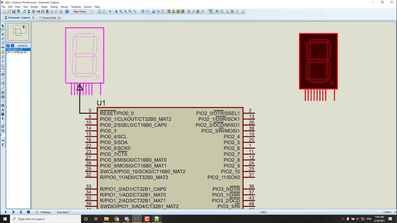 Embedded Systems Lab 02 - General Purpose Input/Output - IUG ECOM 2021 ...