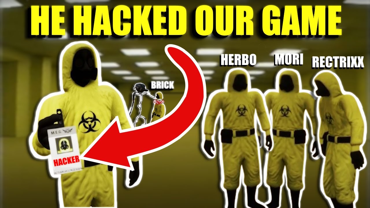A HACKER RUINED our backrooms game | Escape the Backrooms Pt. 1