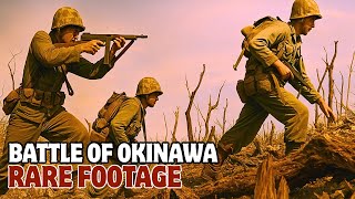 The Full Battle of Okinawa 1945 Rare Footage of the Pacific’s Bloodiest Campaign  WW2 Documentary