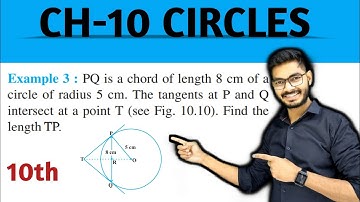 Chapter 10 Circles Example 3 Class 10 Maths NCERT
