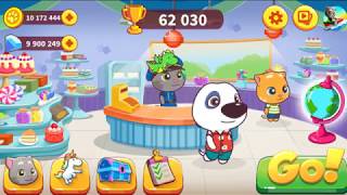 Talking Tom Candy Run - OPEN New Big Wheel World - Hank vs Offical Tom Run screenshot 2