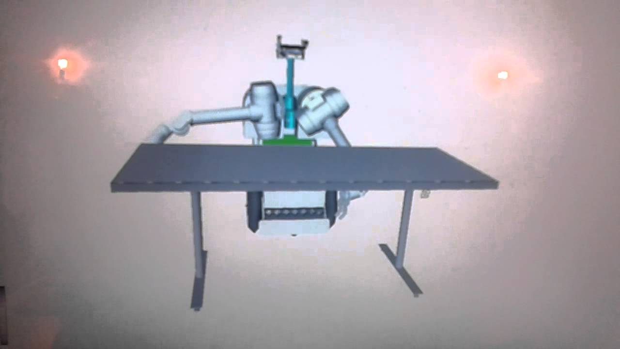 Herb Robot Arm Planning - Bidirectional RRT - Simulation - YouTube