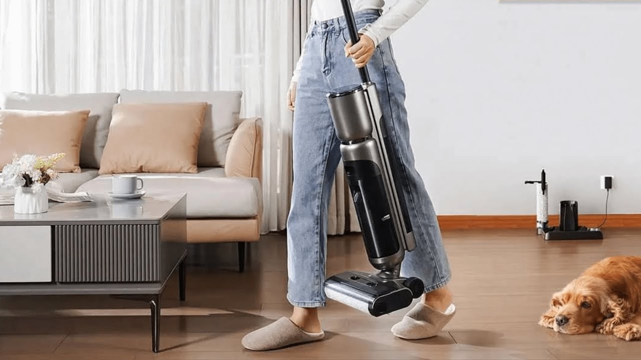 Bezvadu putekļu sūcējs ar mazgāšanas funkciju OVOX Pulse