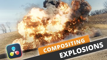 Ultimate Guide to Compositing Explossions in Davinci Resolve!