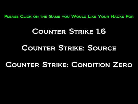 Counter Strike: Source / 1.6 / Condition Zero Hacks (VAC2 Undetected)
