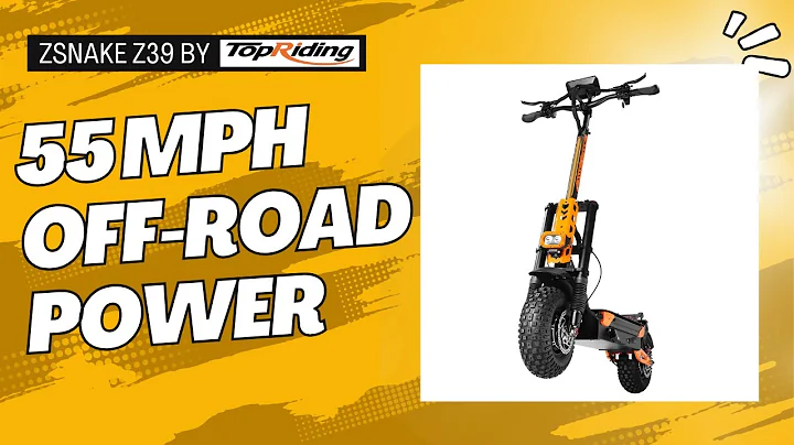 Pro-Level All-Terrain Electric Scooter | ZSNAKE Z39 by TopRiding