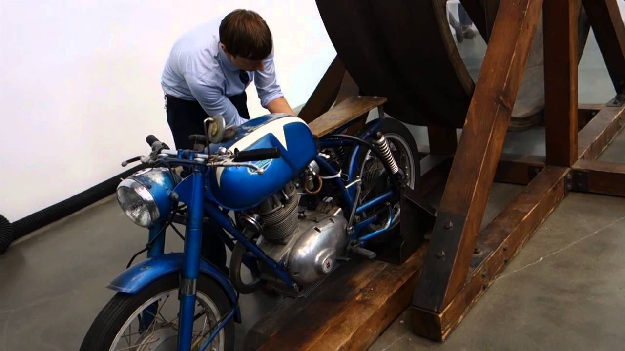 Chris Burden Big Wheel Start Up at the NEW MUSEUM