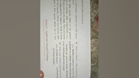 NCERT CLASS 9 #Computer Application #chp.9 # OpenOffice impress.odp # Questions answer # shorts #sho