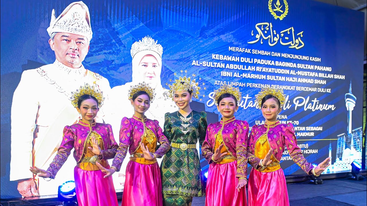 Wani Kayrie & Warisan Gema Tari - Cak Cak Cekuk | Jubli Platinum Ke-70 Kuantan