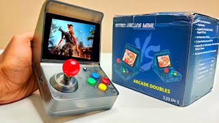 Coolest Mini Handheld Gaming Console With Joystick Unboxing & Review - Chatpat toy tv