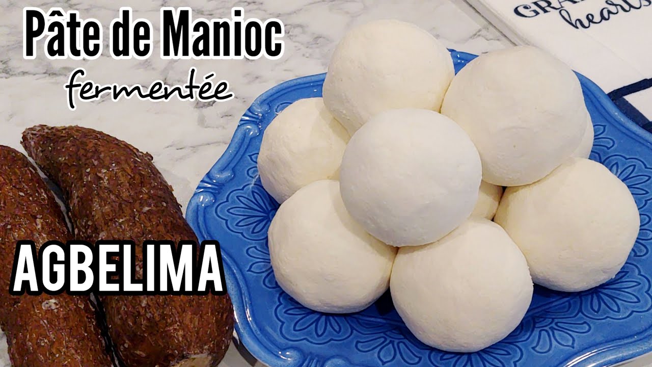Pate de Manioc Fermentée || Agbelima || Cassava Dough
