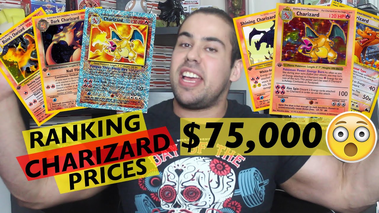 how much is a gold charizard card worth