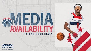 Bilal Coulibaly Media Availability | 2025 Washington Wizards Media Day