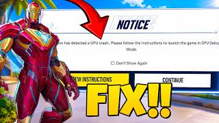 How To Fix Marvel Rivals GPU Crash in 2026 | Marvel Rivals Crashing on PC Fix