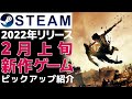 【2月上旬】Steam新作紹介!おすすめPCゲームリリース予定紹介【2022年】
