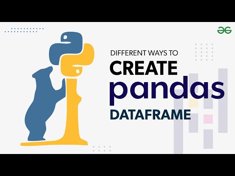 ვიდეო: რა არის DataFrame ობიექტი?
