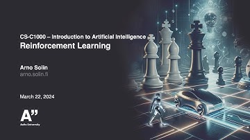 Introduction to AI (2024): Reinforcement Learning
