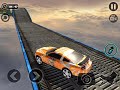 IMPOSSIBLE CAR EXTREME STUNT TRACKS 3D - Gameplay Walkthrough Part 27 - Hard Levels in Worst Car