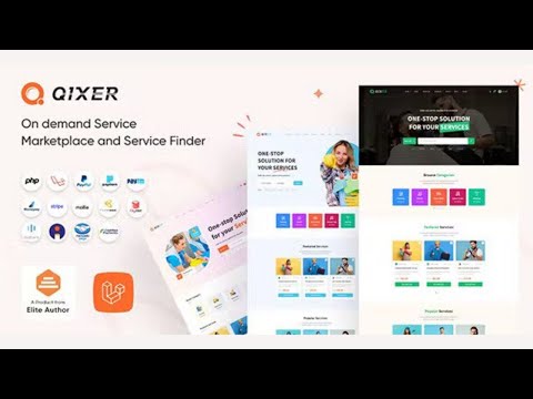 Qixer -Multi-Vendor On demand Service Marketplace and Service Finder | justdial clone website script