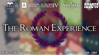 THE ROMAN EXPERIENCE I R CK3 EU4 VIC3 and HOI4 AI Timelapse