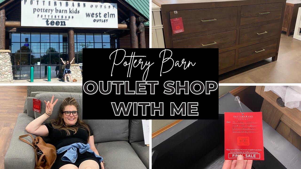 Pottery Barn outlet Shop With Me 