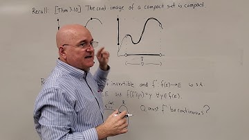 Real Analysis I (lec. 3.4.F) Properties of Continuous Functions