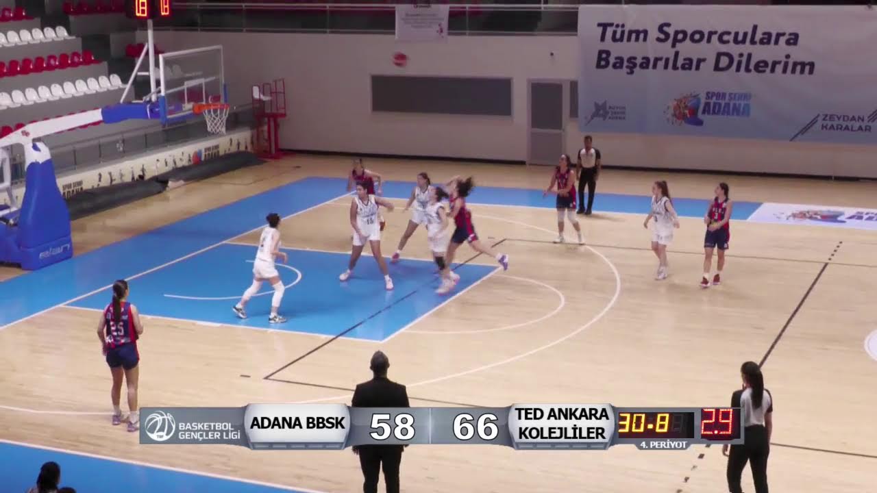 Adana BBSK - TED Ankara Kolejliler BGL Kızlar 4.Hafta