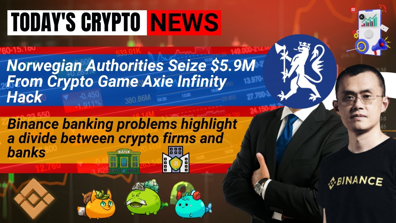 Crypto Price Today | Binance banking problems | Tether market cap nears $70B