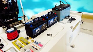 Full Lithium Conversion on a Key West Bay Boat! (Review at the End)