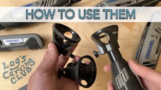 How to Use the Dremel 565 Multipurpose Cutting Kit / Router Attachment by Log's Carving Club 102,911 views 1 year ago 3 minutes, 41 seconds