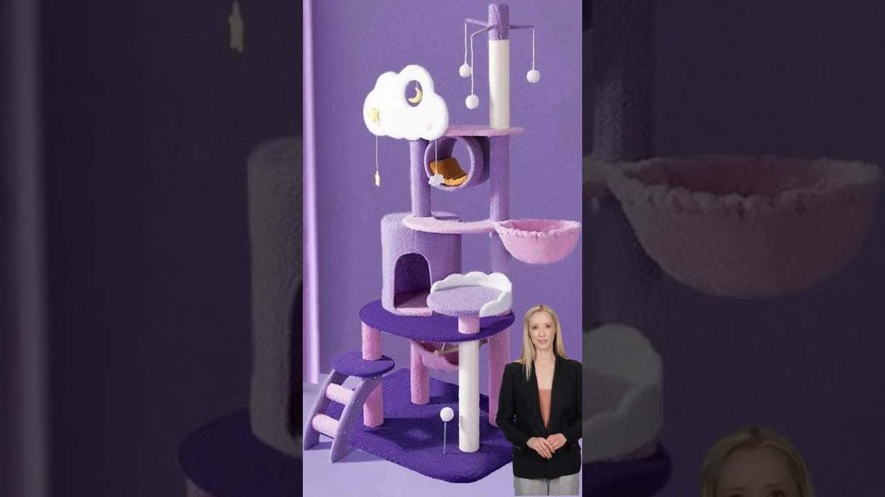 Wholesale moonlight cat tree video,도매 달빛 고양이 나무 비디오,卸売月光猫の木のビデオ,Großhandel Mondlicht Kratzbaum