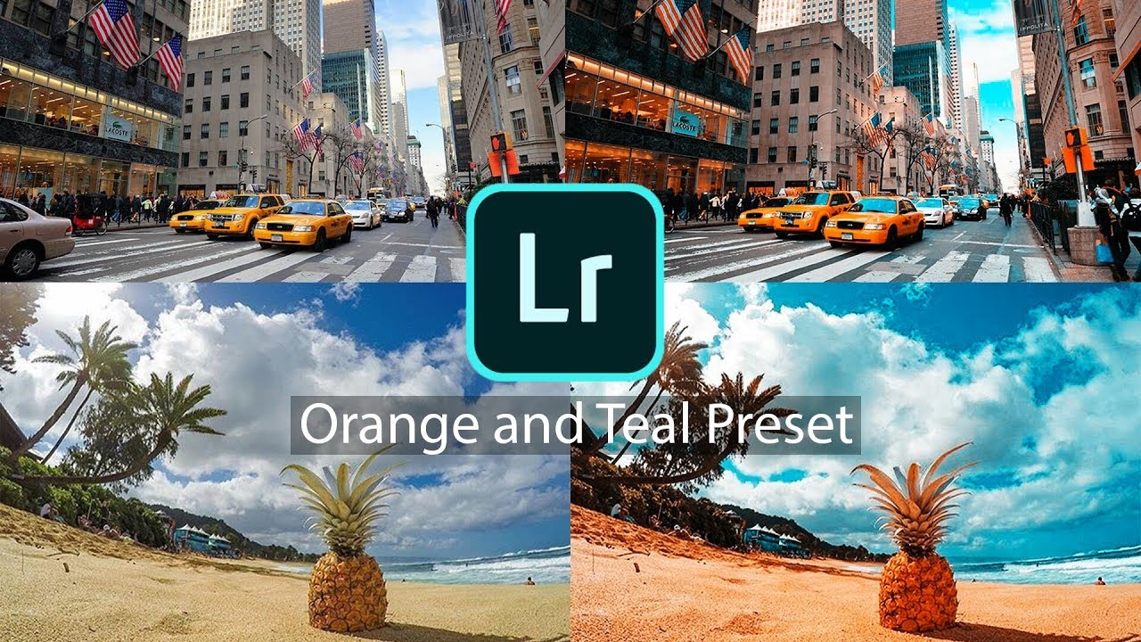 Free Orange And Teal Preset For Lightroom Mobile