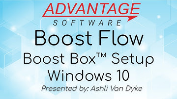 Boost Flow - Boost Box™ Setup Windows 10