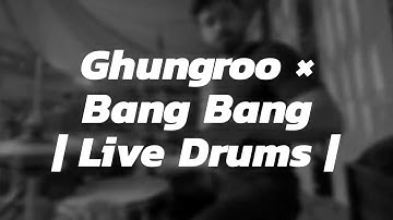 Ghungroo X Bang Bang | WAR | Live Drums |Twinstrings Live