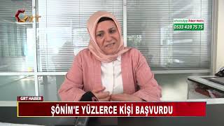 ŞÖNİM'E YÜZLERCE KİŞİ BAŞVURDU