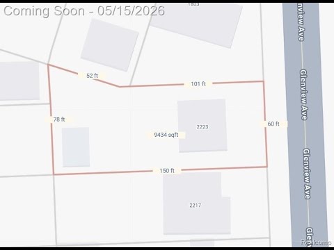 2223 Glenview Ave, Royal Oak, MI home video tour