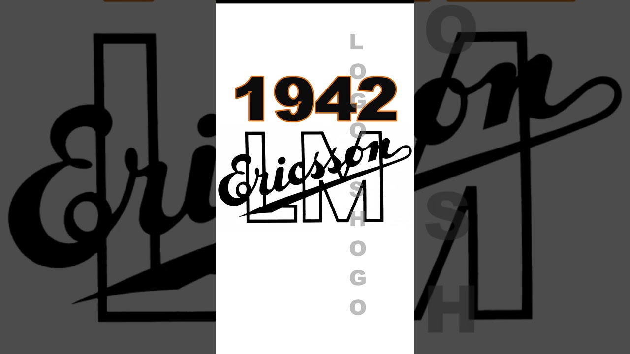 Ericsson Logo Evolution 