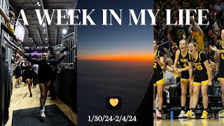 a week in my life - iowa womens basketball edition