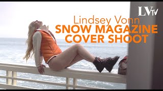 Lindsey Vonn Behind The Scenes Snow Magazine Shoot