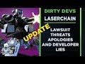 Dirty Devs Lazerchain Update: Lawsuit Threats Apologies And Developer Lies