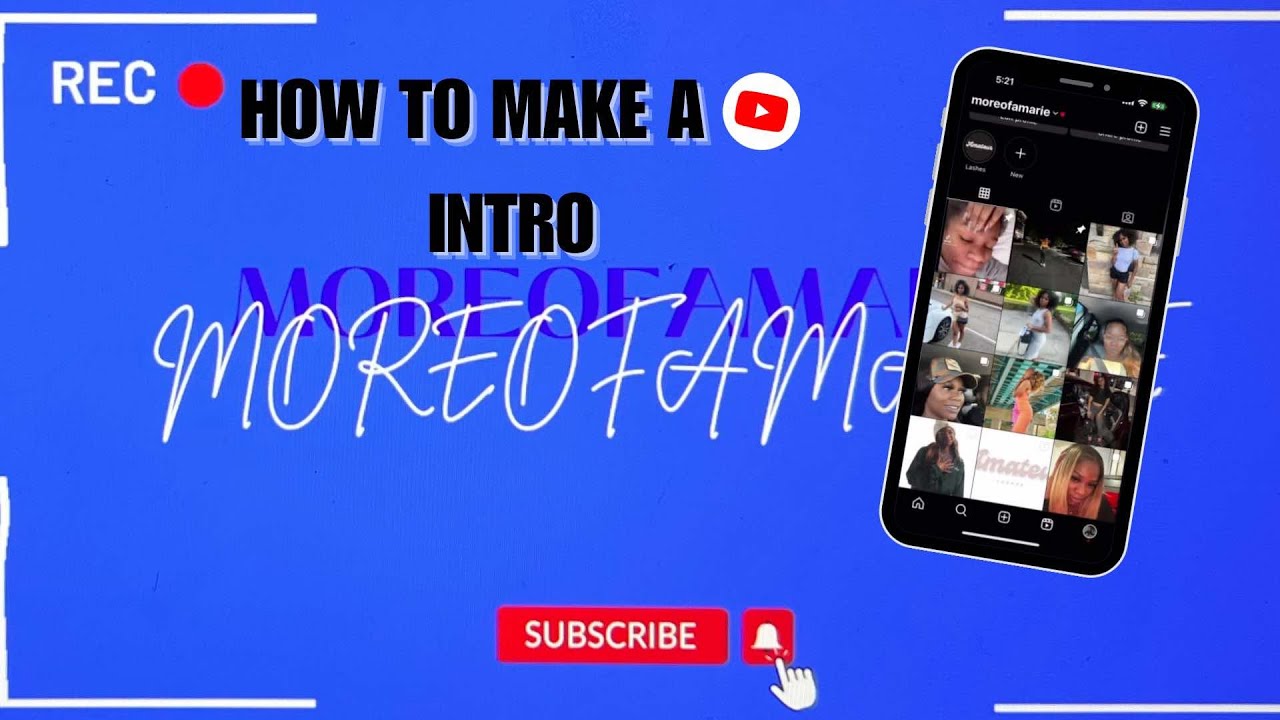 HOW TO MAKE A YOUTUBE INTRO - YouTube