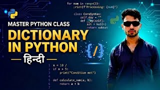 09 Master Python Class - Dictionary in Python - Hindi Python Part 19 5 Dictionary In Python In Hindi Computershagoofi Beginners