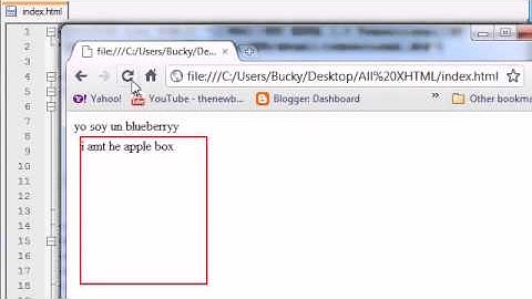 XHTML and CSS Tutorial   36   Absolute Positioning