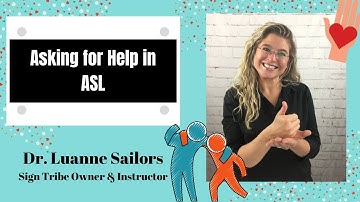 COMMUNICATING THE NEED FOR HELP IN ASL + NON-VERBAL COMMUNICATION FOR AUTISM + SPECIAL NEEDS