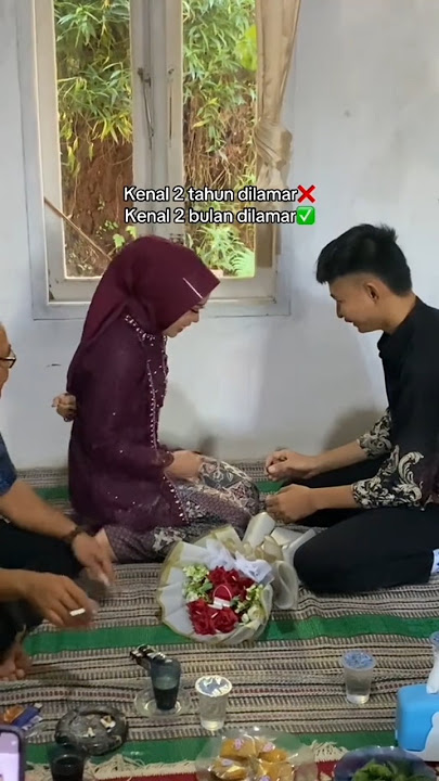 lamaran viral kenal singkat‼️‼️#lamaran #tunangan #ldr #momenbahagia #viraltiktok #salahmusendiri