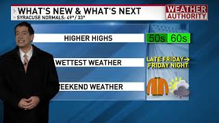 Chilly through dawn Wednesday before temperatures increase. Specifics about this & the weekend here.