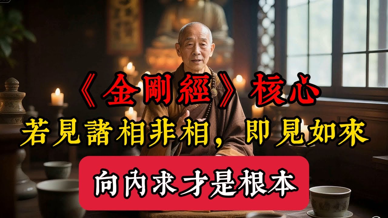 破解痛苦的底層邏輯：放下「著相」，調整你的內在底色。#金剛經 #佛法智慧 #向內求 #痛苦的根源 #內心平靜 #改變命運 #人生感悟 #能量守恆 #底色理論 #諸相非相